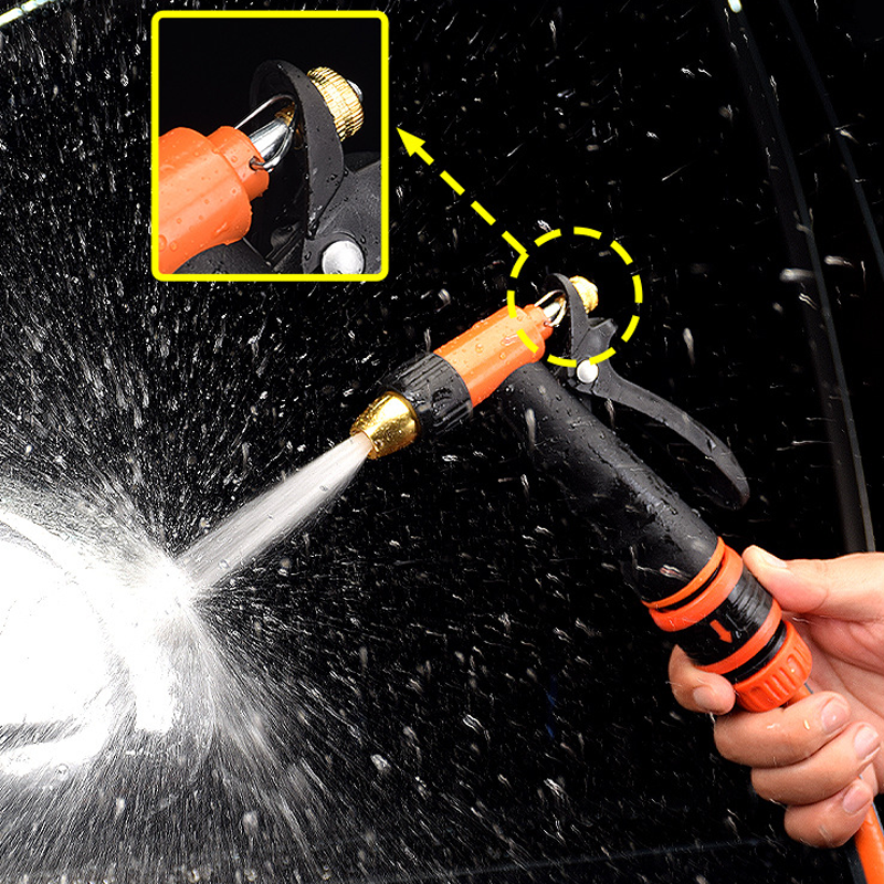 Metal High-Pressure Garden Hose Nozzle