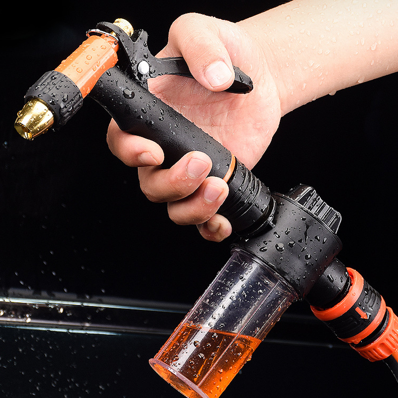 Metal High-Pressure Garden Hose Nozzle