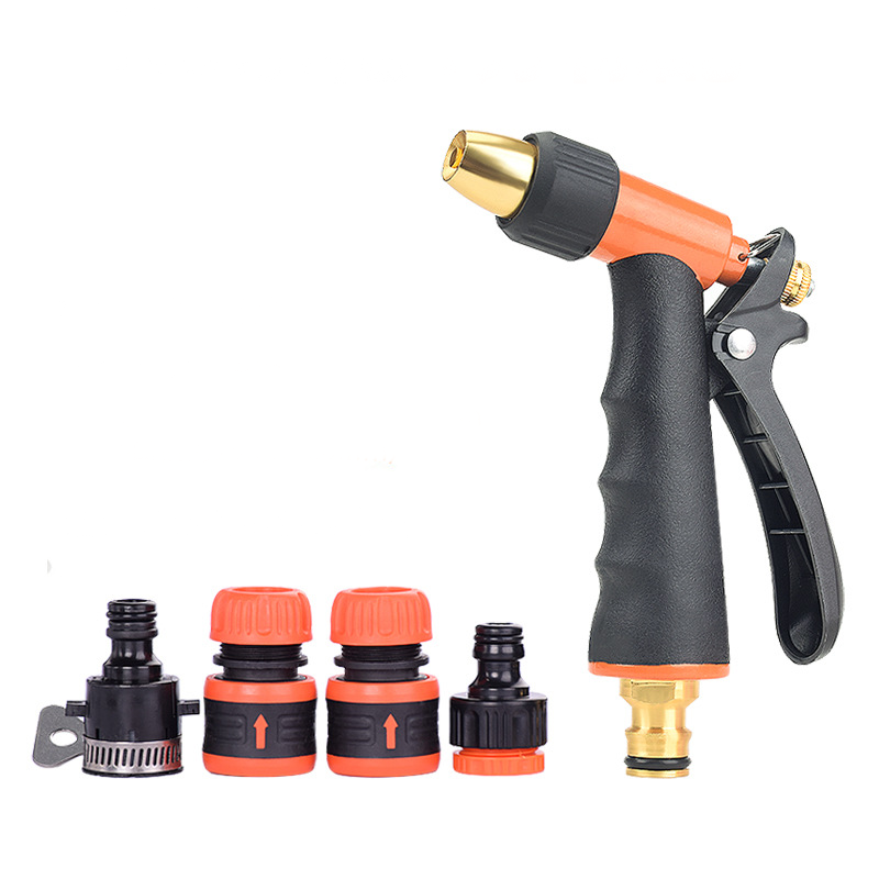 Metal High-Pressure Garden Hose Nozzle