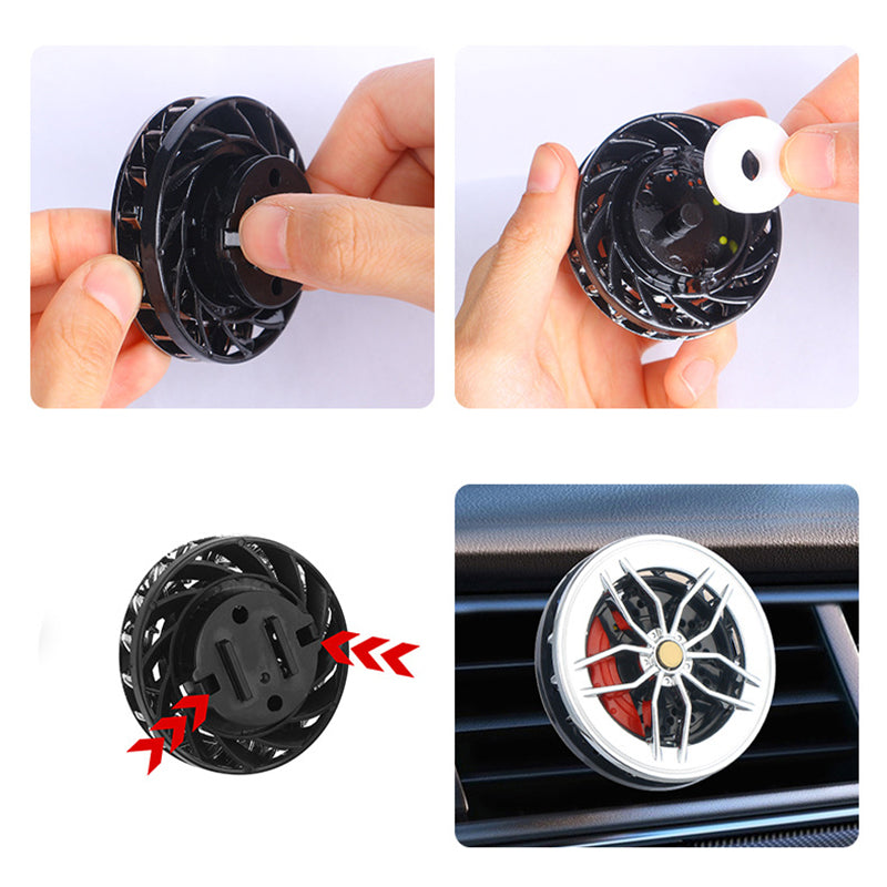 Car Air Vent Aromatherapy Diffuser with Ocean Scent