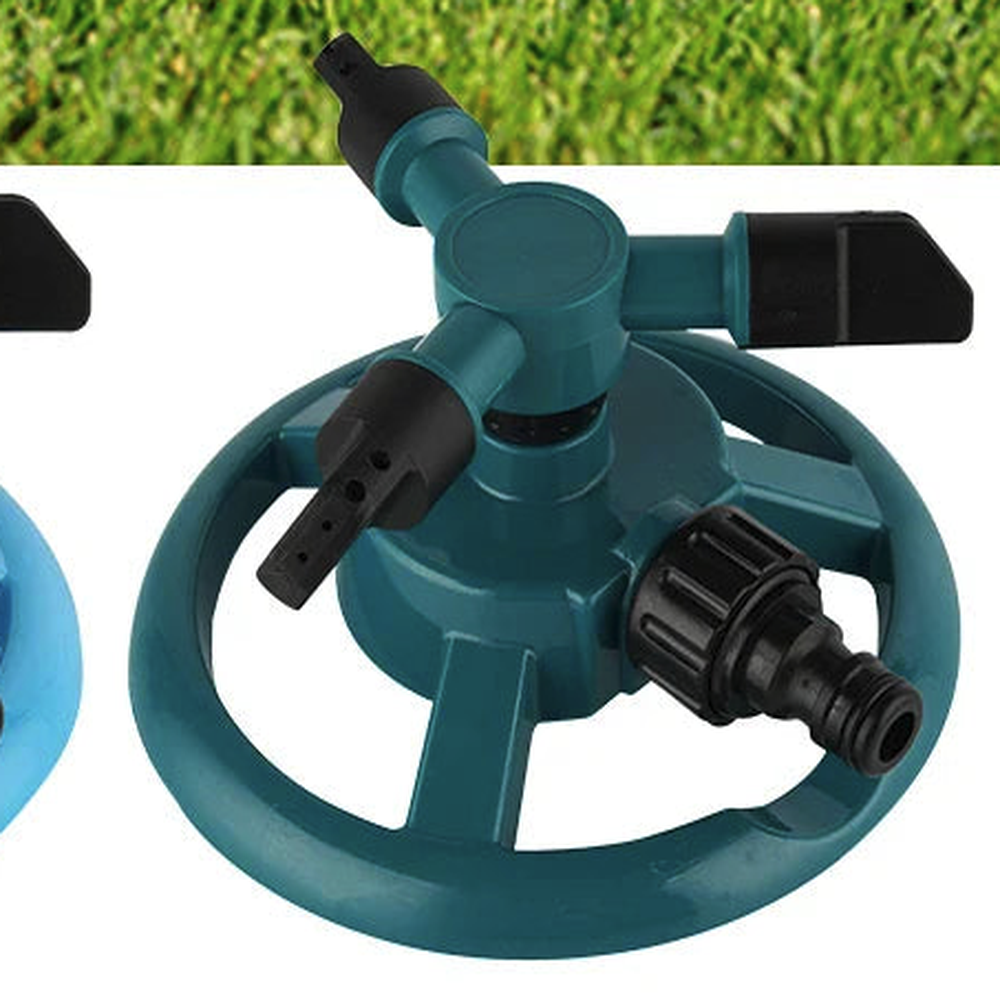 360-Degree Garden Sprinkler for Lush Green Lawn Without Brown Patches
