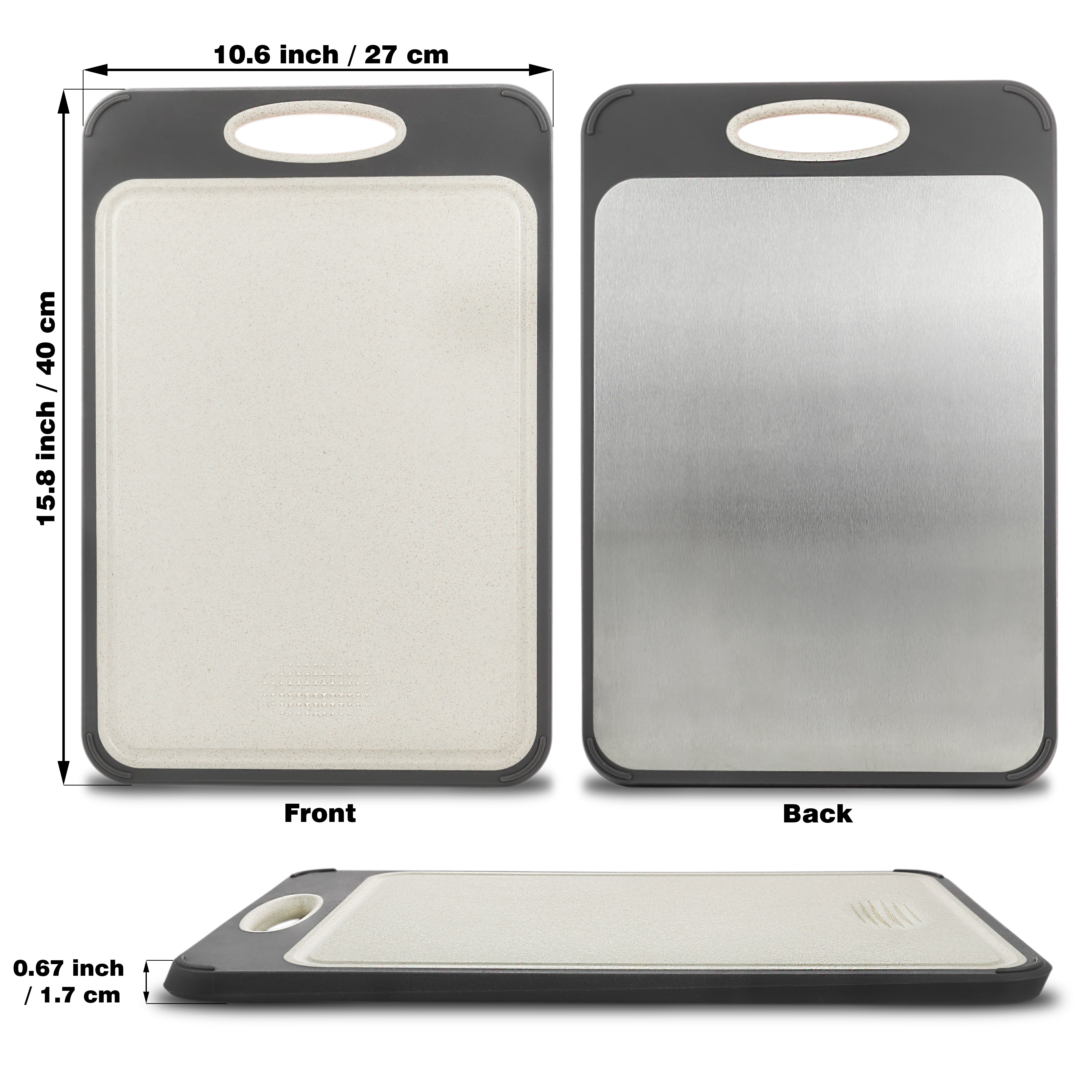 Durable Non-Porous Kitchen Cutting Board – Safe for Food Prep and Cooking