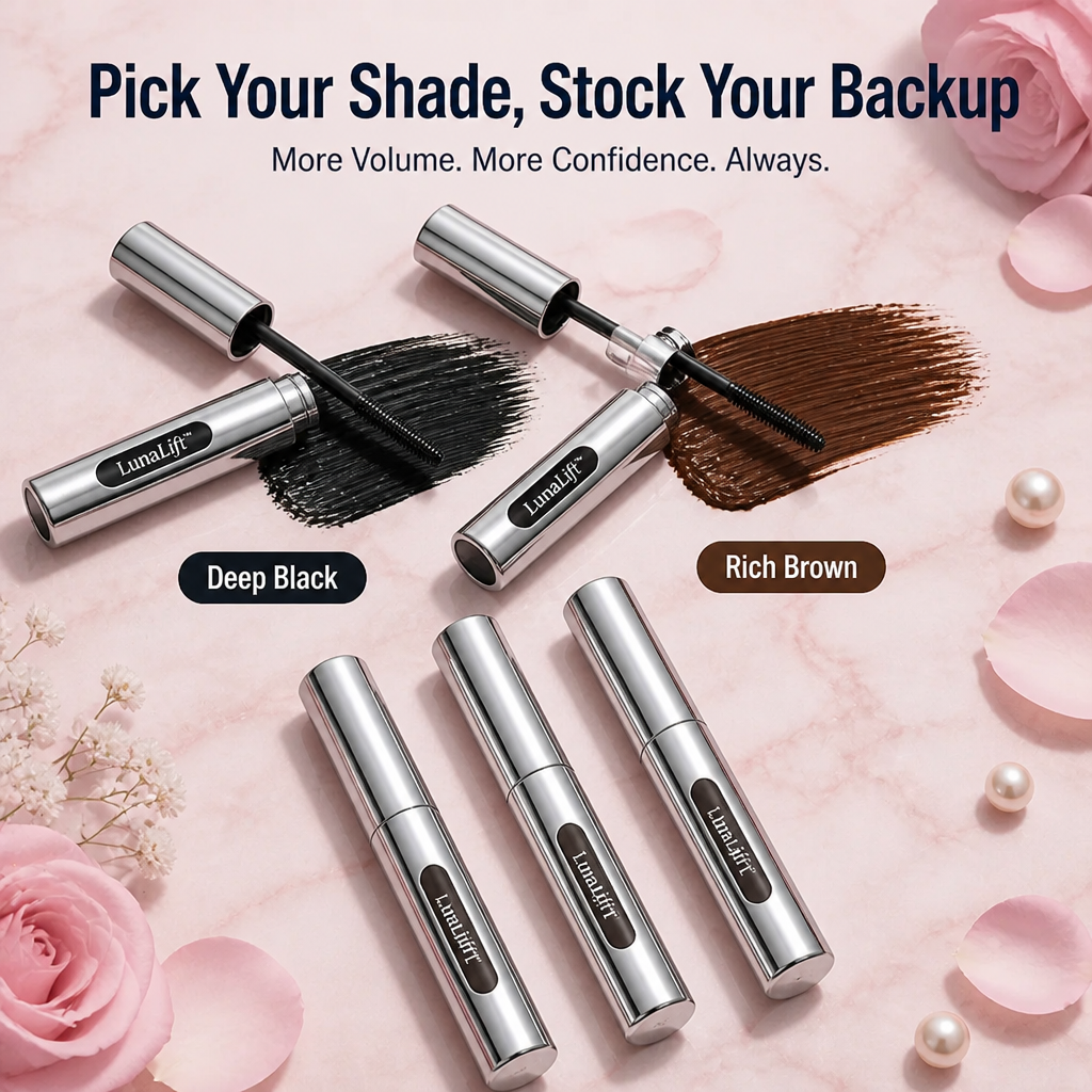 LunaLift™ — Instantly Transform Sparse Lashes into All-Day Stunning Volume and Curl