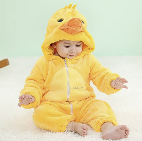 Cozy Fleece Jumpsuit for Infants