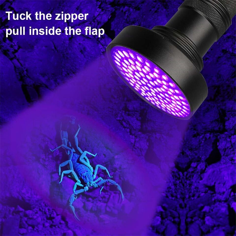 395nm UV LED Flashlight - High Intensity Blacklight