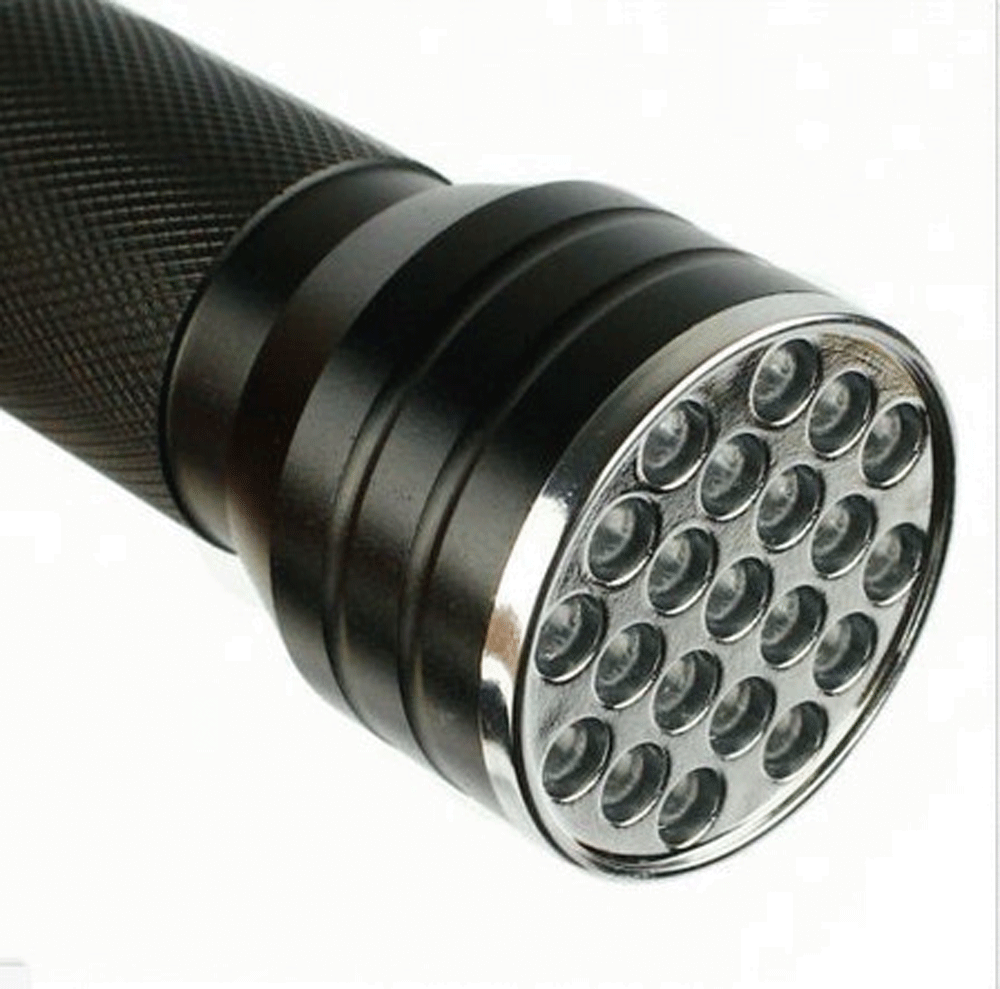 395nm UV LED Flashlight - High Intensity Blacklight