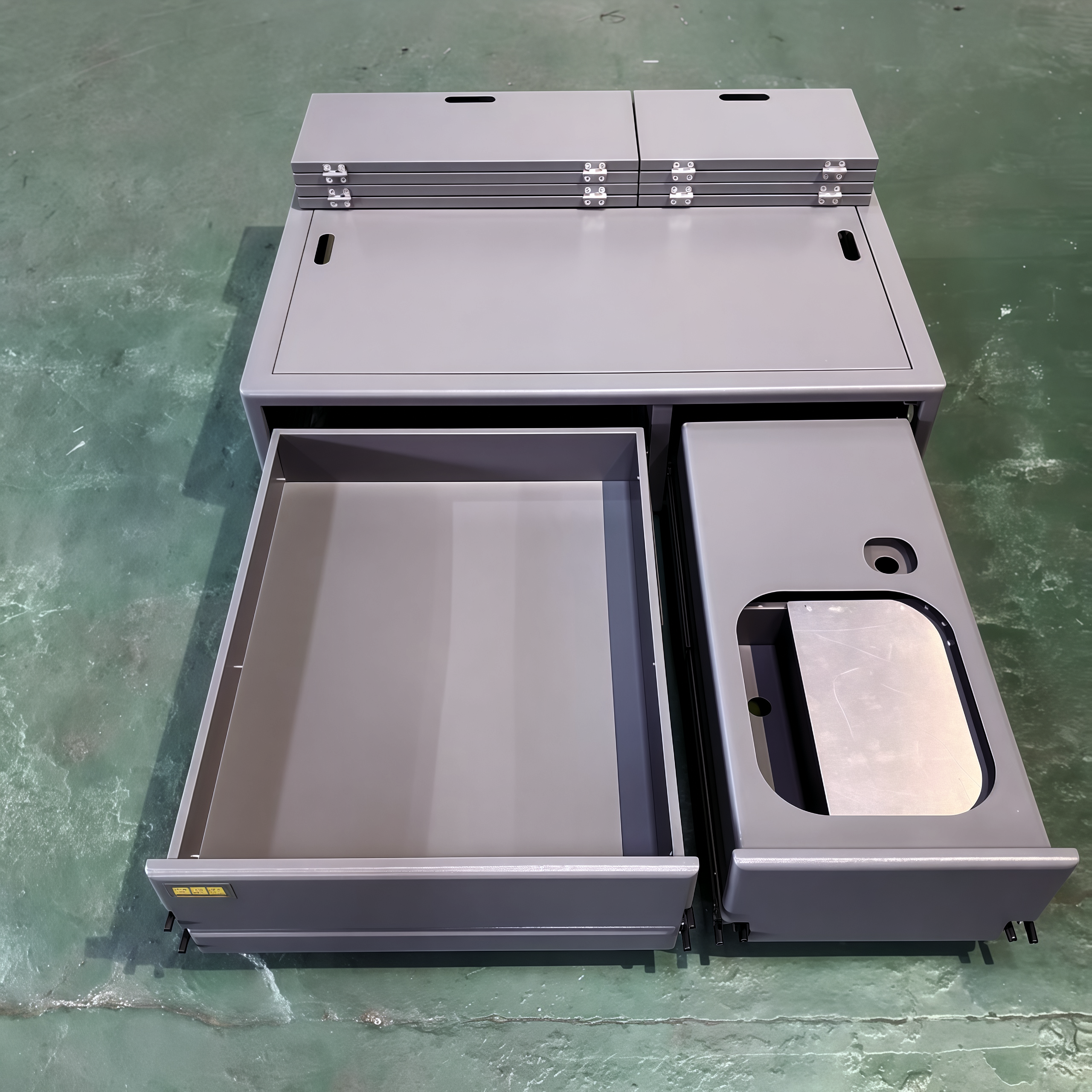 Sleeping Platform for SUV Camping with Storage Drawers