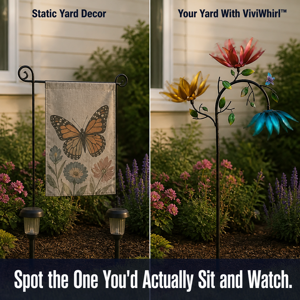 ViviWhirl™ — Catch Every Breeze and Watch Your Garden Come Alive