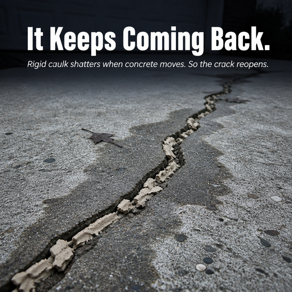 CrackVault™ — Fill, Seal & Waterproof Concrete Cracks In Under 10 Minutes