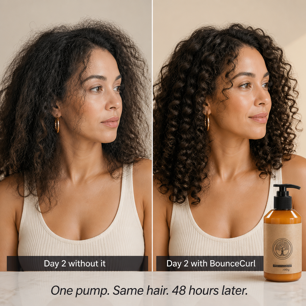 BounceCurl™ — Replace 4 Curl Products With One Pump For 78-Hour Hold