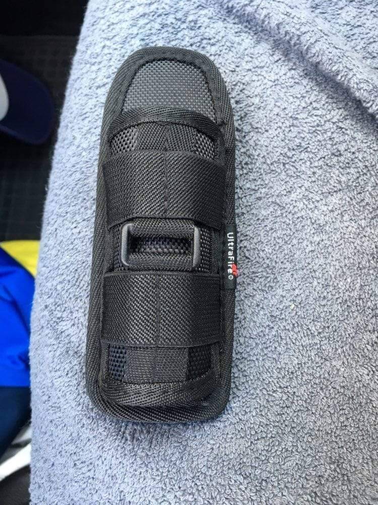 360-Degree Rotating Holster for Tactical Flashlights