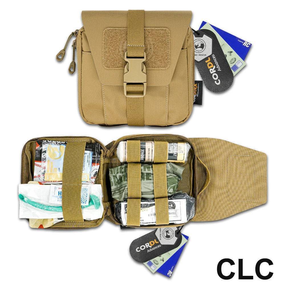 Outdoor Survival First Aid Kit - Tactical Emergency Trauma IFAK