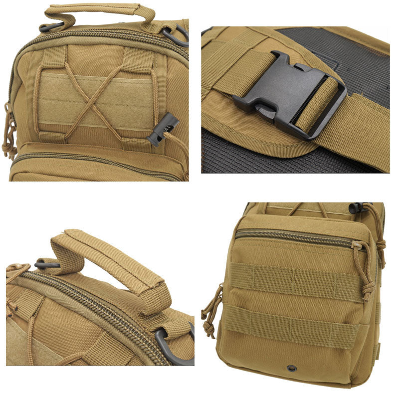 Outdoor Adventure Sling Backpack for Men – Tactical Military Style