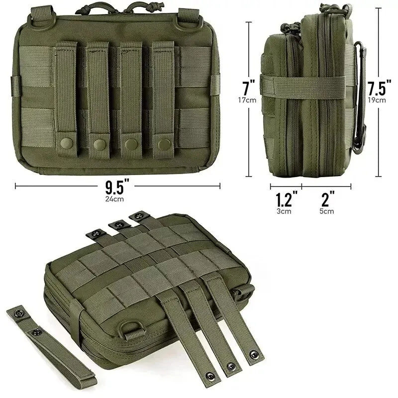 MOLLE Tactical Admin Pouch for Magazine Storage and Utility