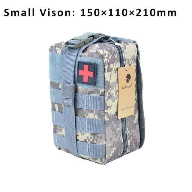 Outdoor Survival First Aid Pouch with Tactical MOLLE System