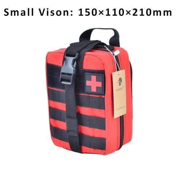 Outdoor Survival First Aid Pouch with Tactical MOLLE System
