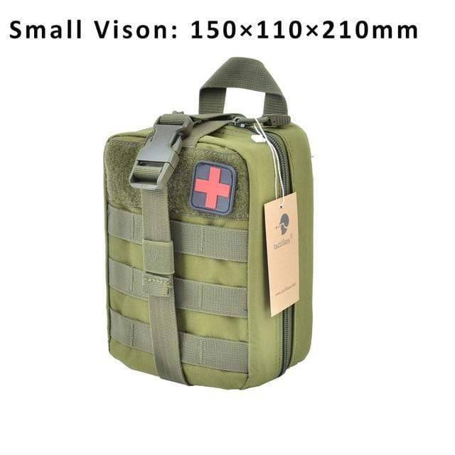 Outdoor Survival First Aid Pouch with Tactical MOLLE System