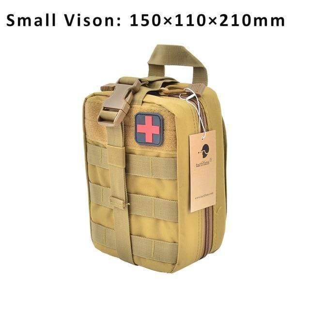 Outdoor Survival First Aid Pouch with Tactical MOLLE System