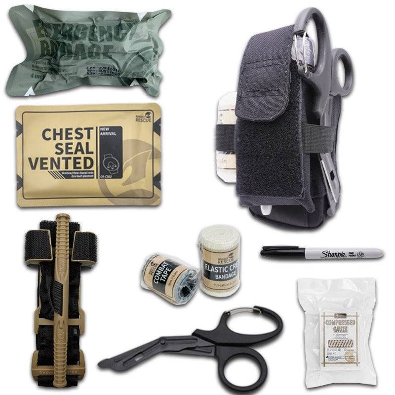 Outdoor Tactical Gear Kit Including Waist Pouch