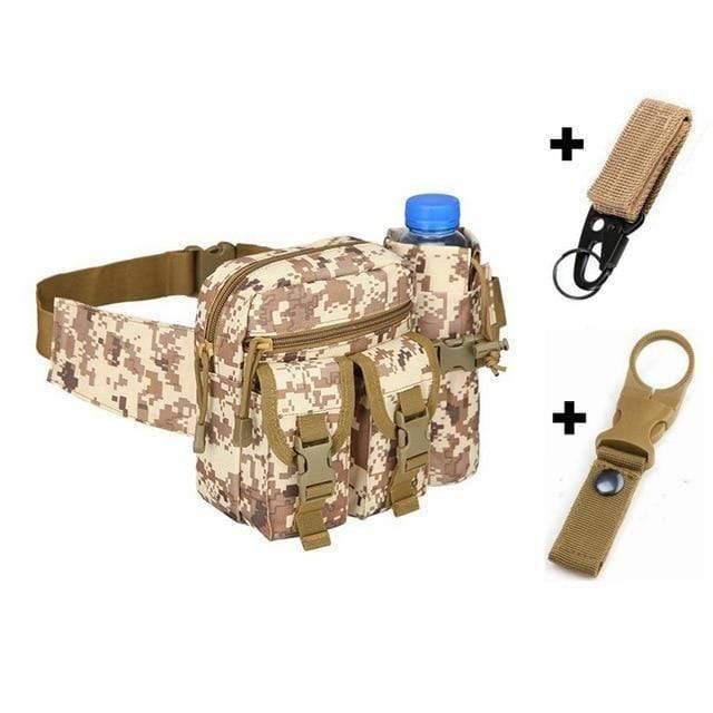 Utility Pouch for Phone and Tactical Outdoor Water Bottle