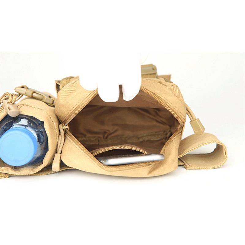 Utility Pouch for Phone and Tactical Outdoor Water Bottle
