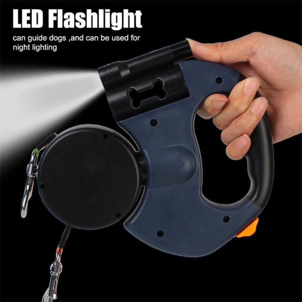 Tangle-Free Dual Dog Leash for Easy Walks with Two Dogs