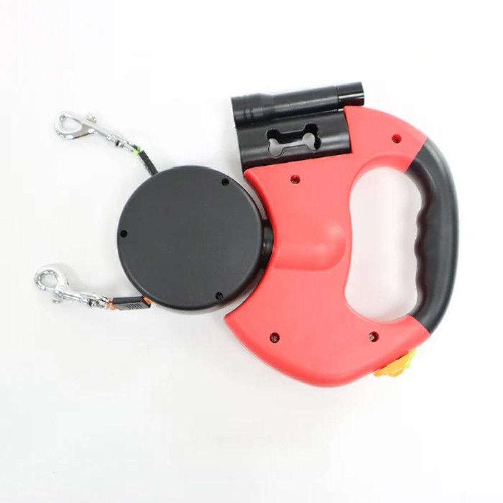 Tangle-Free Dual Dog Leash for Easy Walks with Two Dogs