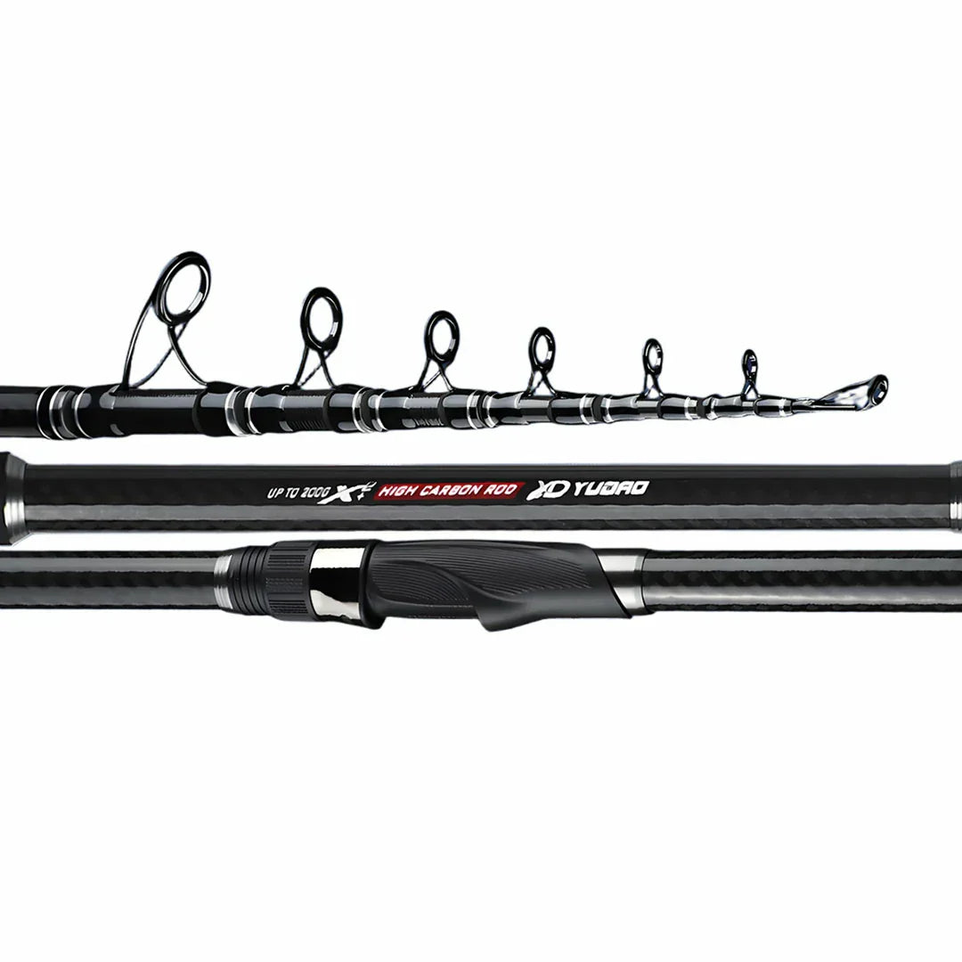 Carbon Fiber Fishing Rod with Telescopic Design