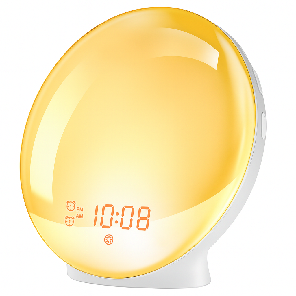 Smart Alarm Clock with Sunrise Simulation and Light Therapy功能