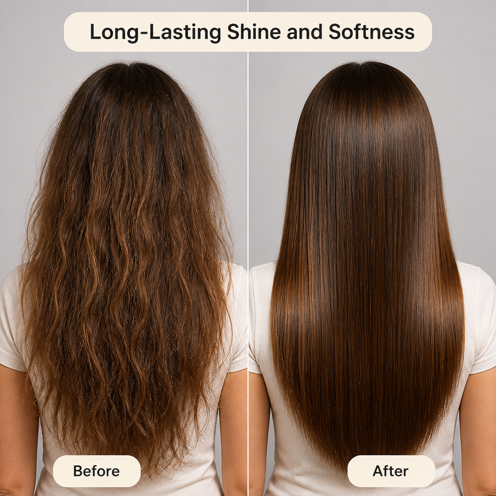 LumaSilk™ — Smooth Frizz & Add Salon Shine in One 10-Minute Glide