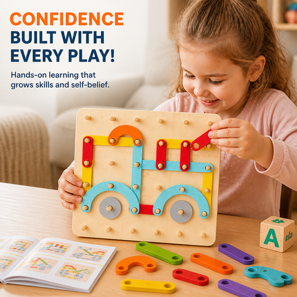 BrightBeam™ — Build, Solve & Create the Screen-Free Toy They Actually Choose