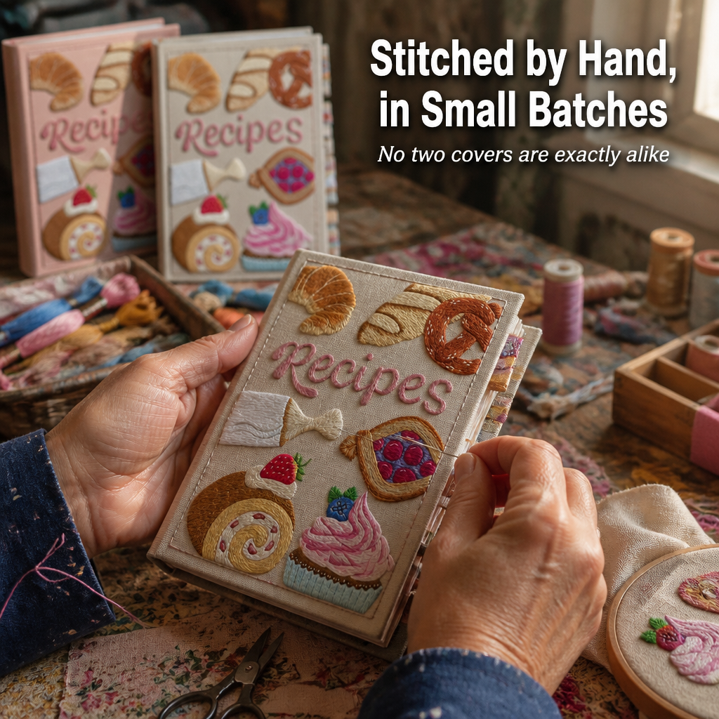 SavoraCraft™ — Stitch Your Family Recipes Into a Keepsake Worth Passing Down