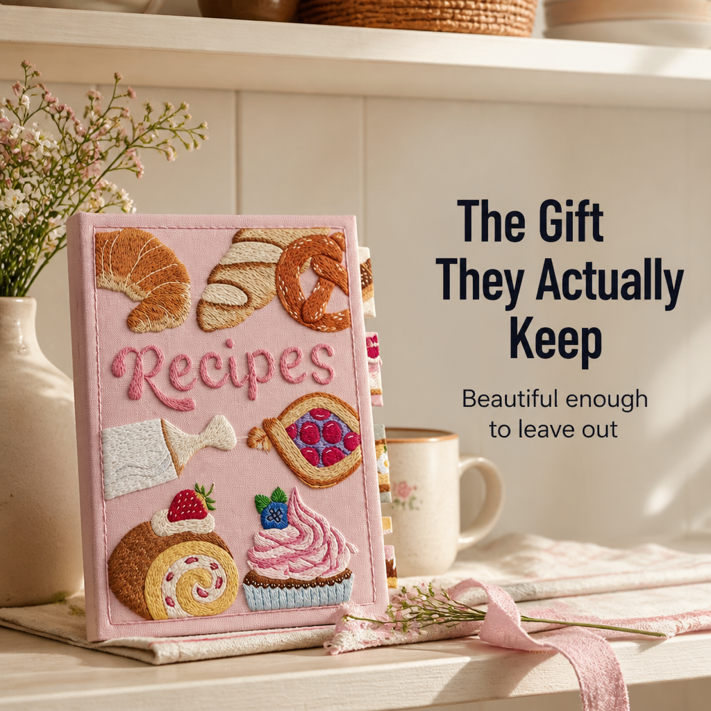 SavoraCraft™ — Stitch Your Family Recipes Into a Keepsake Worth Passing Down