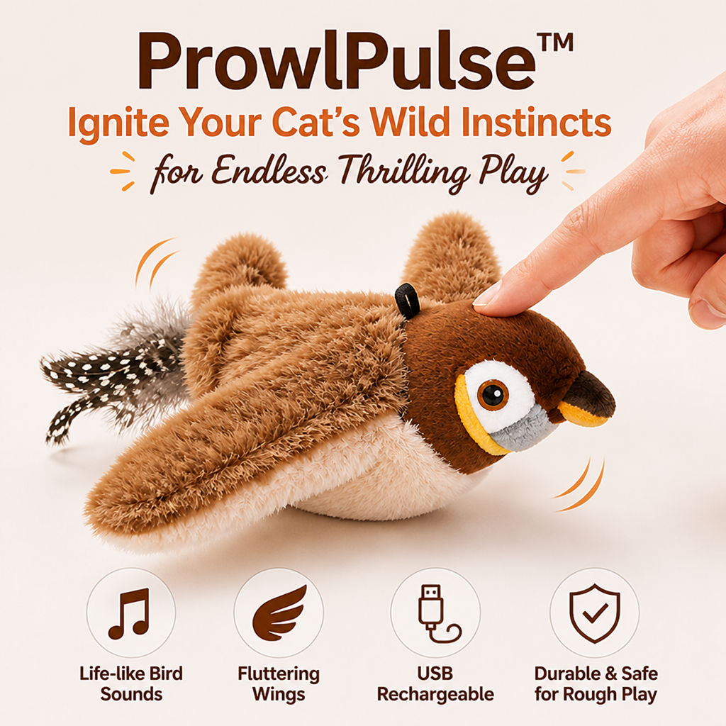 ProwlPulse™ — Reignite the Hunt Your Bored Indoor Cat Keeps Begging For