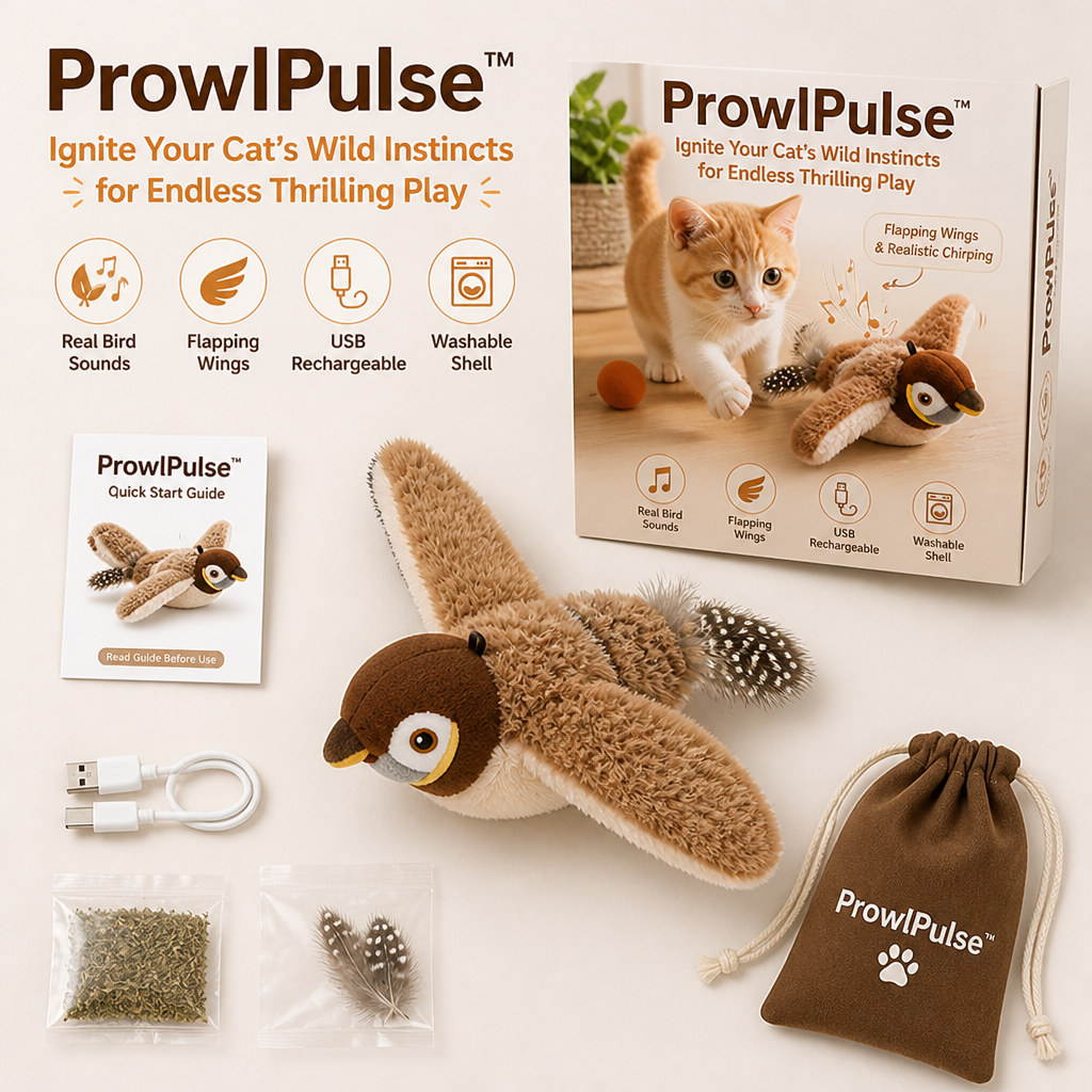 ProwlPulse™ — Reignite the Hunt Your Bored Indoor Cat Keeps Begging For