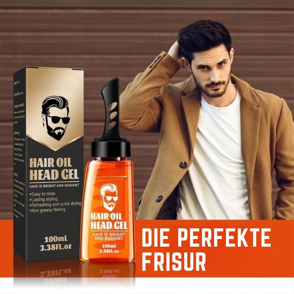 TwinGroom™ - 2-in-1 Hair Gel with Comb