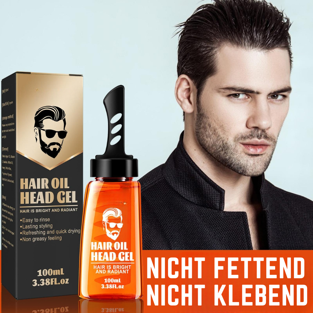 TwinGroom™ - 2-in-1 Hair Gel with Comb