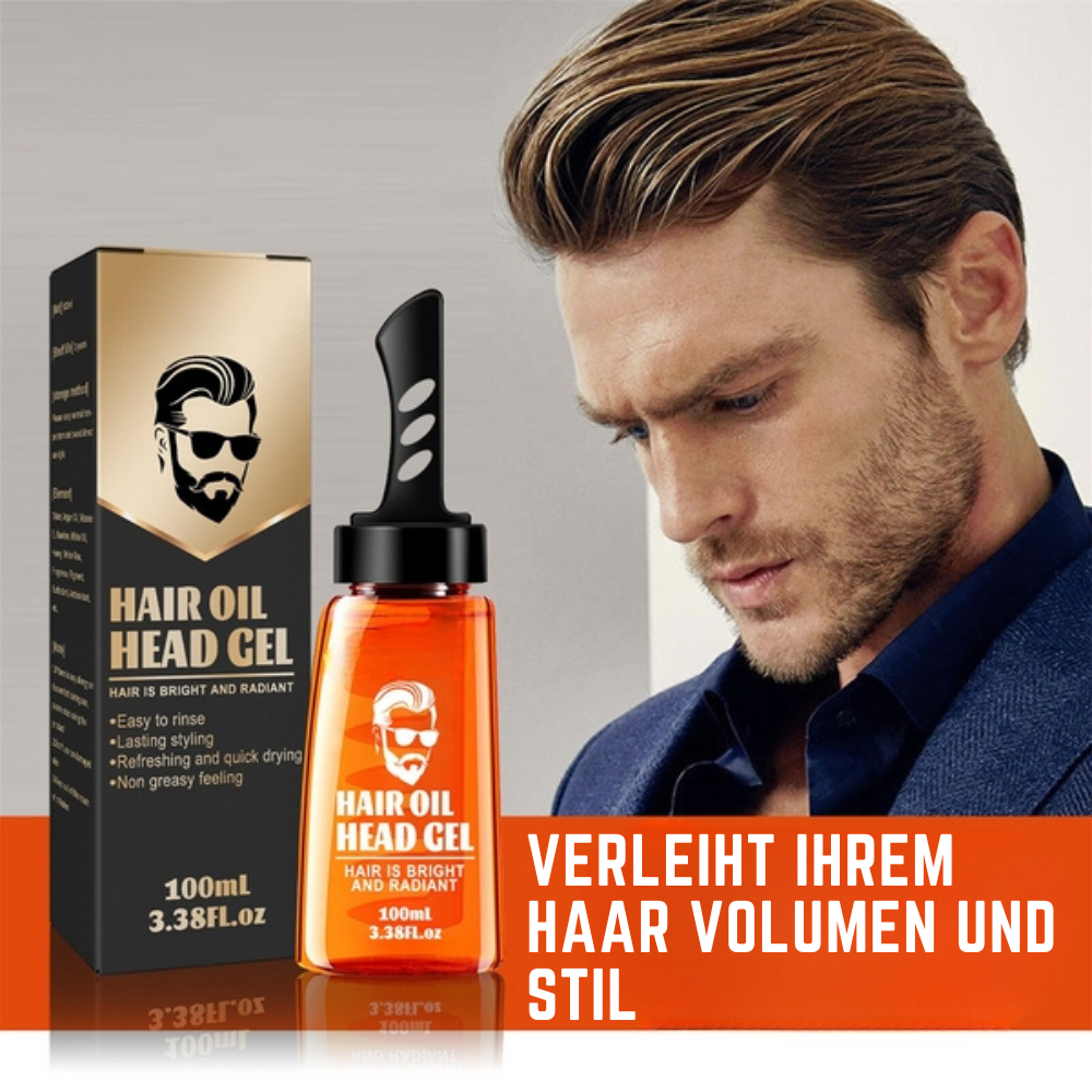 TwinGroom™ - 2-in-1 Hair Gel with Comb