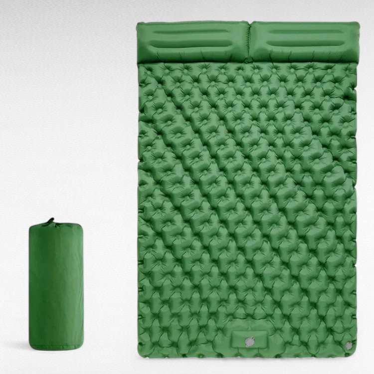 Inflatable Sleeping Pad for Two with Quick-Inflation Pump