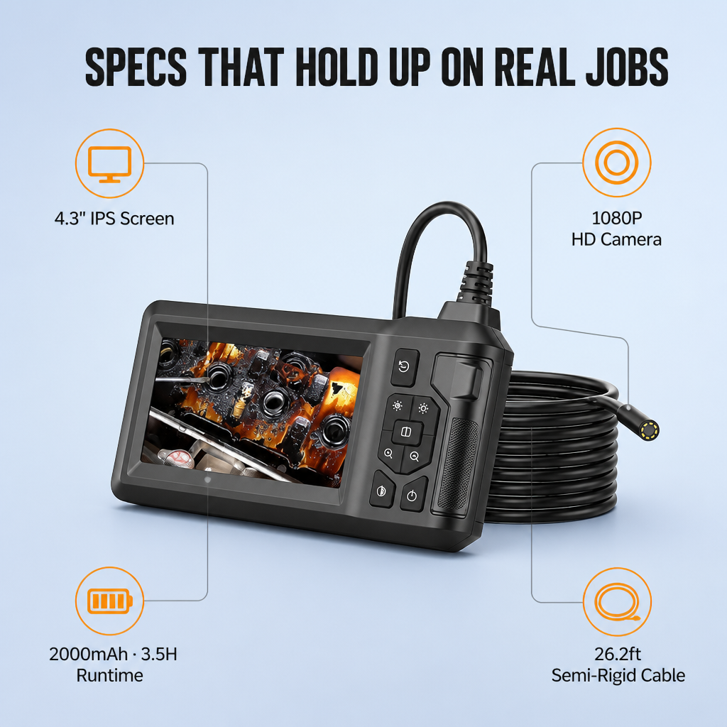 VisionProScope™ — Spot Engine Trouble Before You Pull A Single Bolt