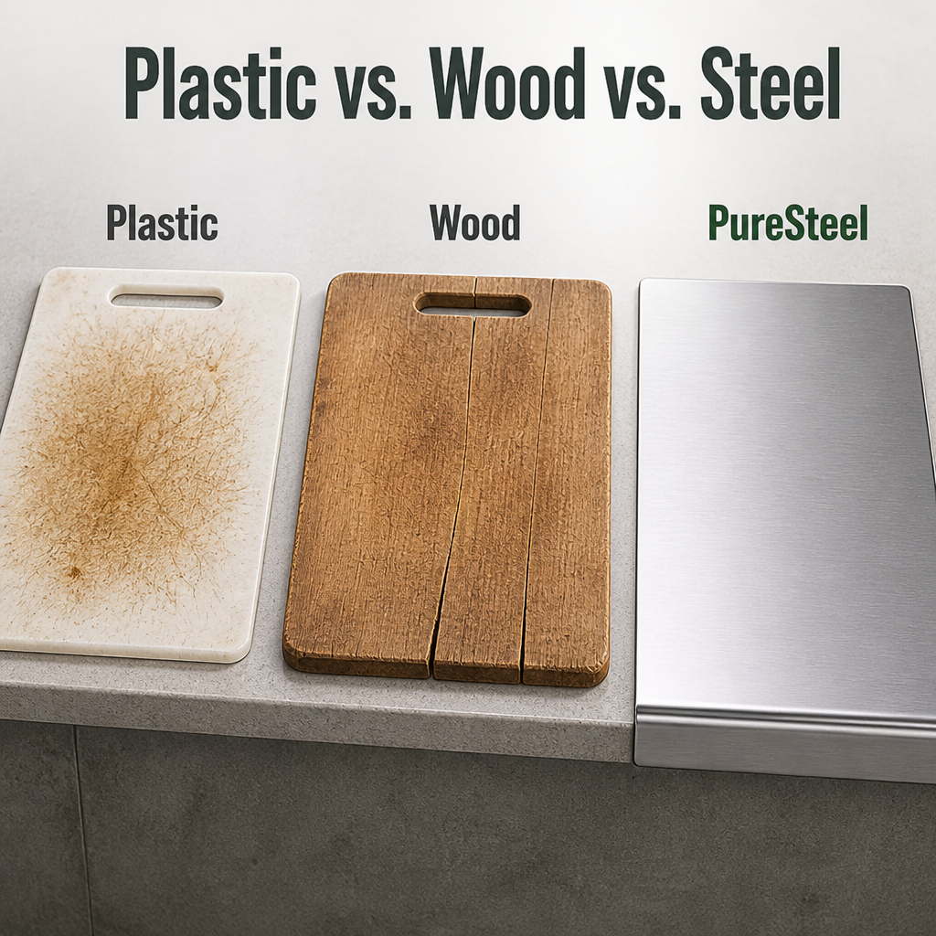 PureSteel™ — Experience a Kitchen That’s Spotless, Safe, and Smells Fresh Every Time