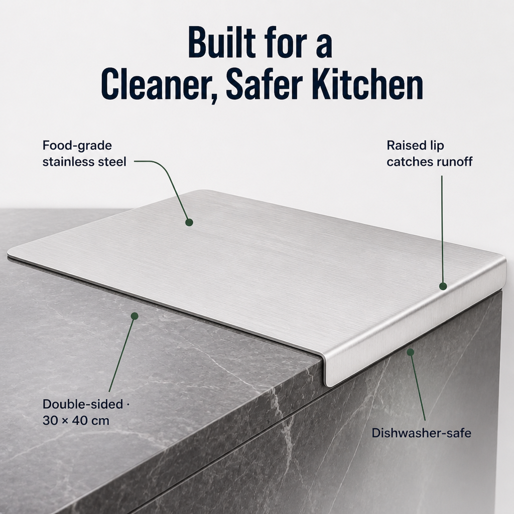 PureSteel™ — Experience a Kitchen That’s Spotless, Safe, and Smells Fresh Every Time