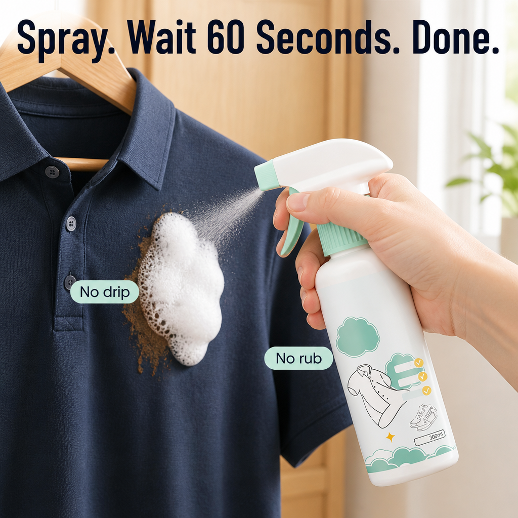 ReviveMist™ — Lift Set-In Stains Off Silk, Cotton, and Wool in Seconds
