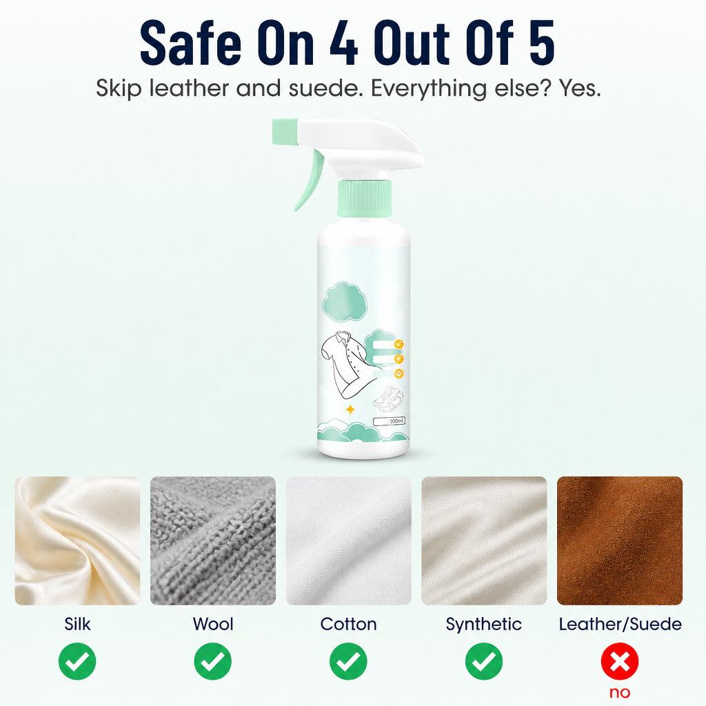 ReviveMist™ — Lift Set-In Stains Off Silk, Cotton, and Wool in Seconds