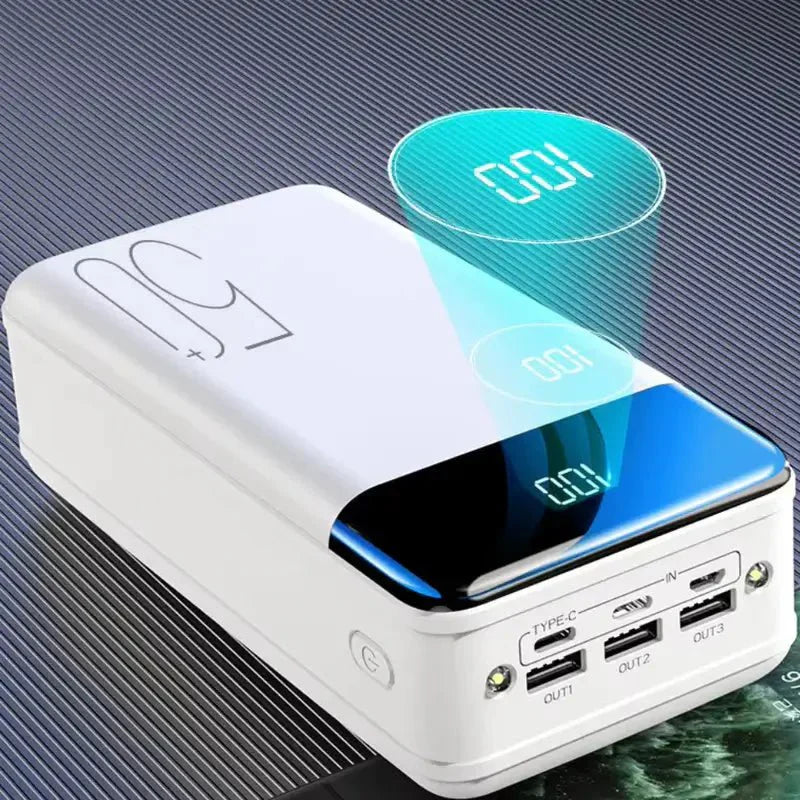 Portable Power Bank with 50000mAh High Capacity