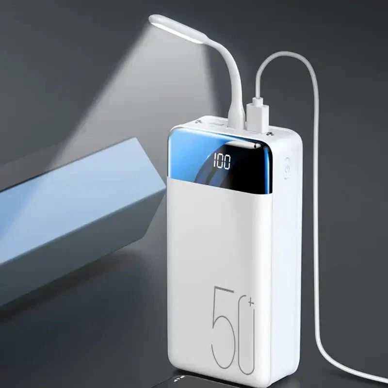 Portable Power Bank with 50000mAh High Capacity