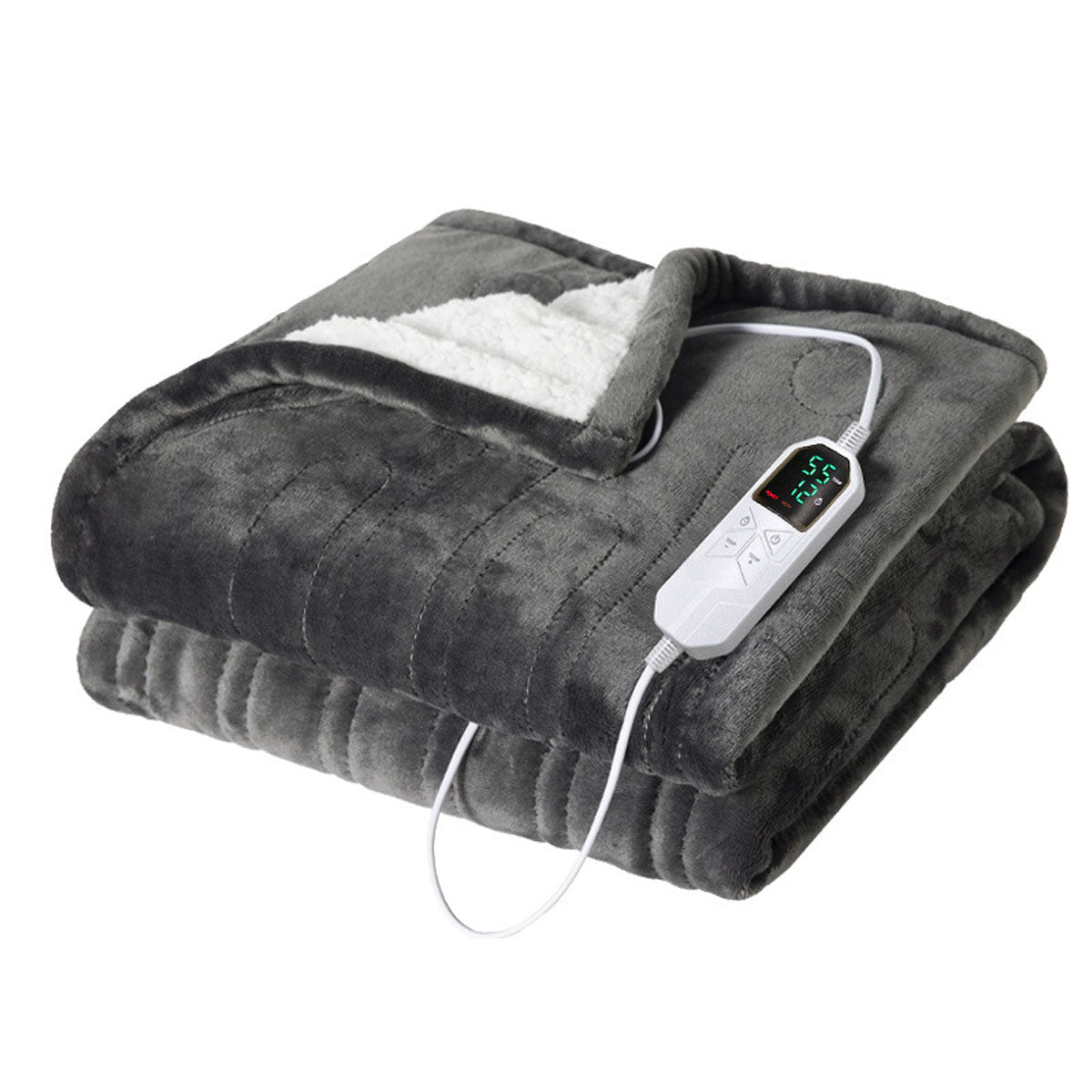 Travel Electric Blanket – Soft and Portable Heated Throw