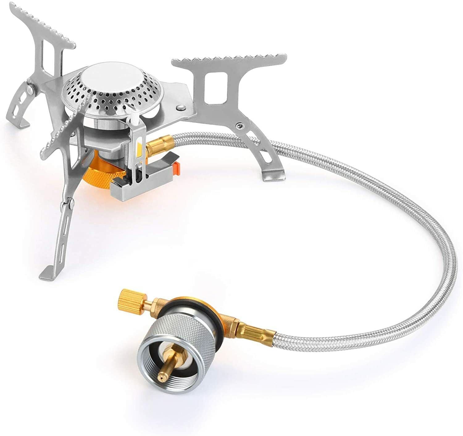 Portable Gas Stove 3700W for Camping with Piezo Ignition – Ultralight