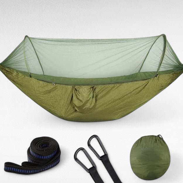 Camping Hammock with Built-in Mosquito Net for Outdoor Use