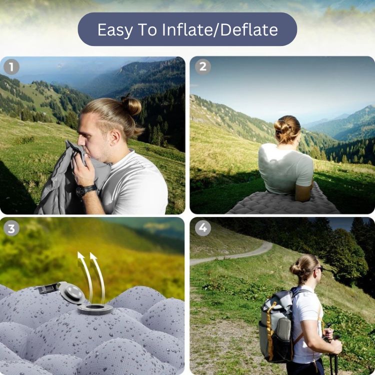 Inflatable Air Mattress for Camping – Lightweight Outdoor Design
